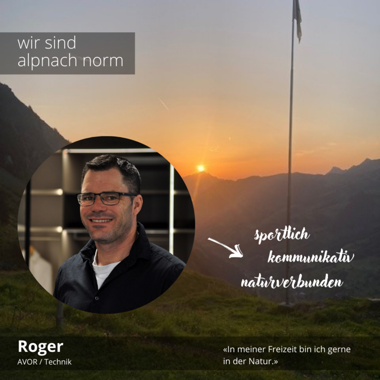 wir sind alpnach norm – mit Roger