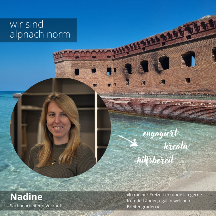 wir sind alpnach norm – mit Nadine